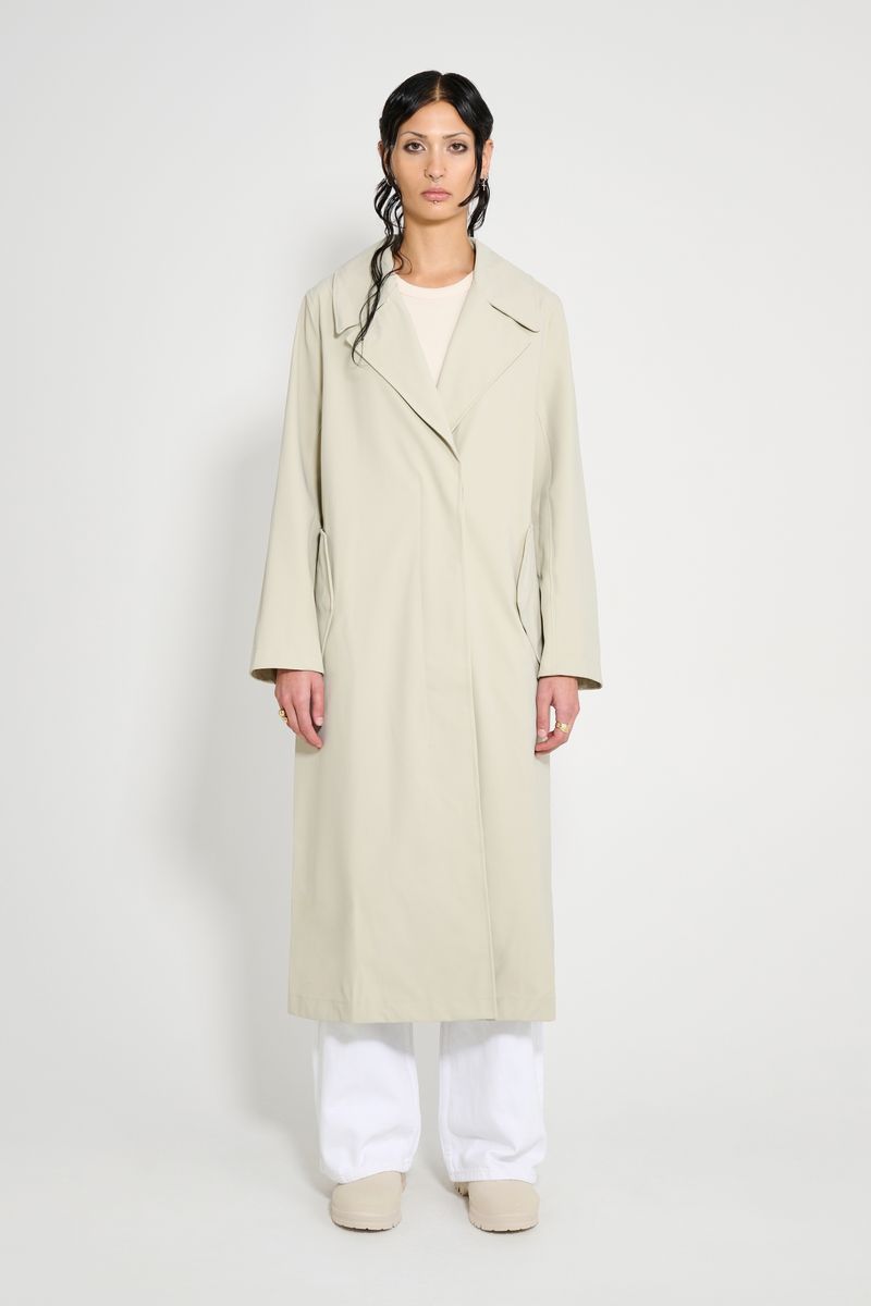 Stutterheim Wayfair Trench Coat Pelican