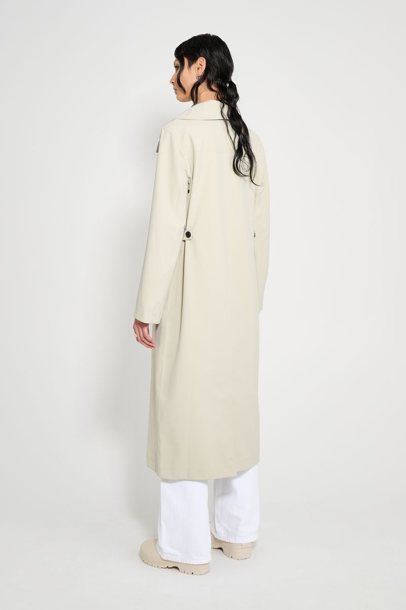 Stutterheim Wayfair Trench Coat Pelican