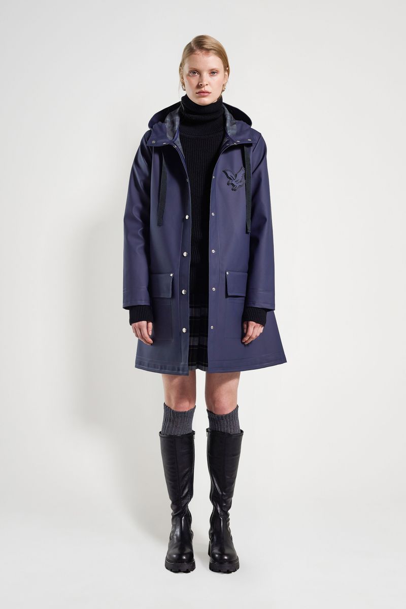 Stutterheim Women's Raincoat Navy