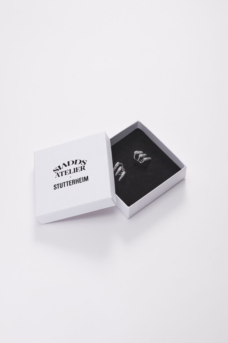 Stutterheim STUTTERHEIM X Siadds Atelier Earrings Silver
