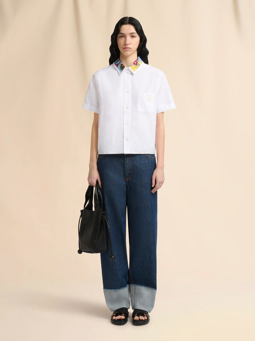 Stutterheim X Marni Black Leather Trunkaroo Soft Small Tote Bag