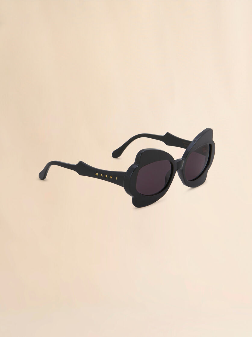 Stutterheim X Marni Black Monumental Gate Sunglasses