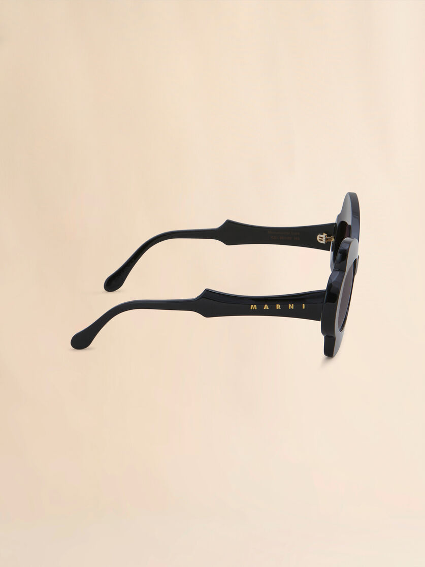 Stutterheim X Marni Black Monumental Gate Sunglasses