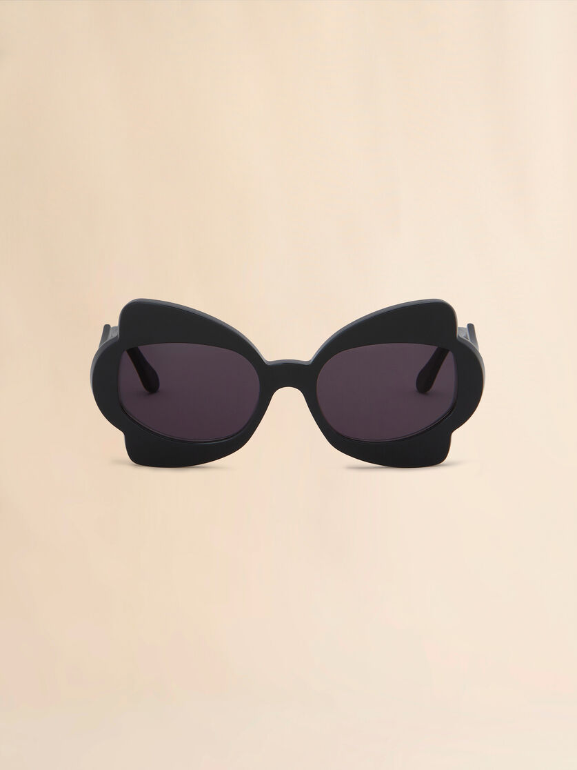 stutterheim x marni Black Monumental Gate Sunglasses