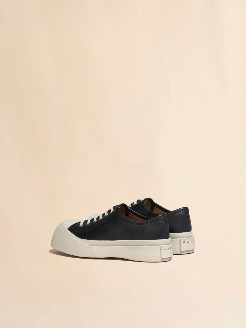 Stutterheim X Marni Black Nappa Leather Pablo Lace-up Sneaker