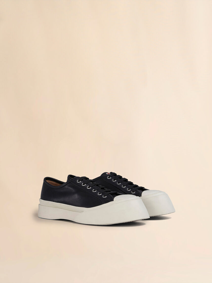 Stutterheim X Marni Black Nappa Leather Pablo Sneaker
