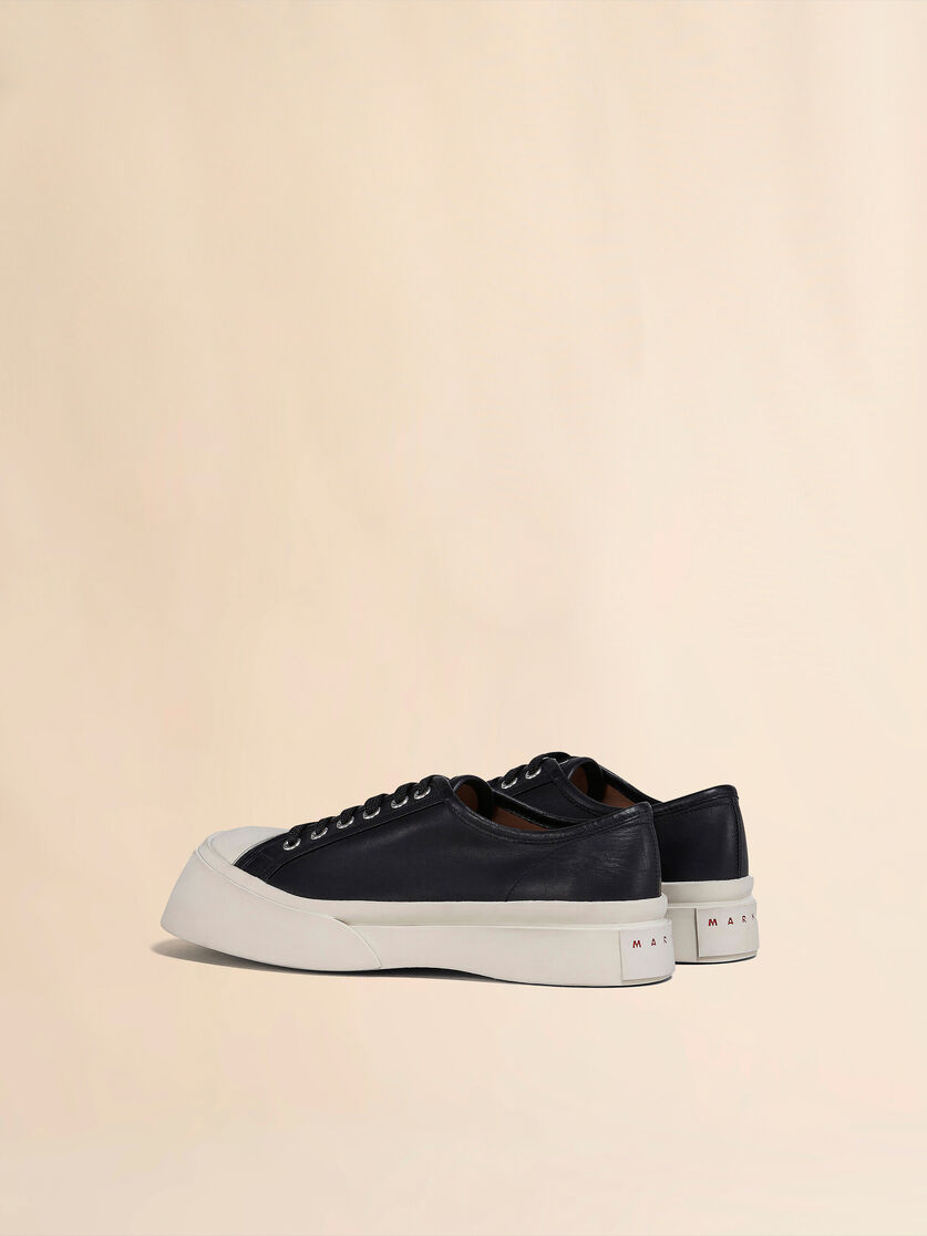 Stutterheim X Marni Black Nappa Leather Pablo Sneaker