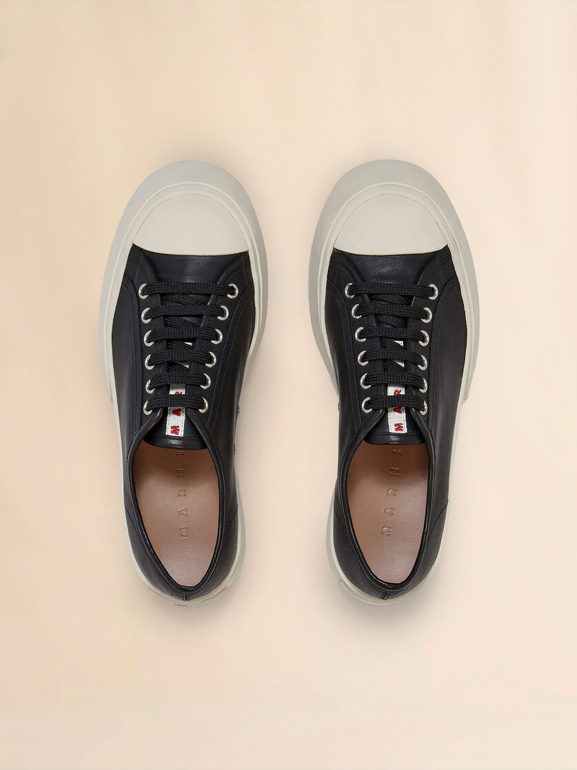 Stutterheim X Marni Black Nappa Leather Pablo Sneaker