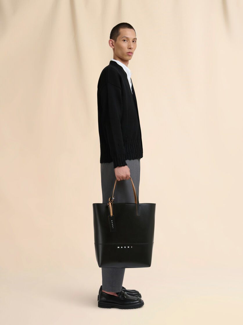 Stutterheim X Marni Black Open Shopper With Marni Tag
