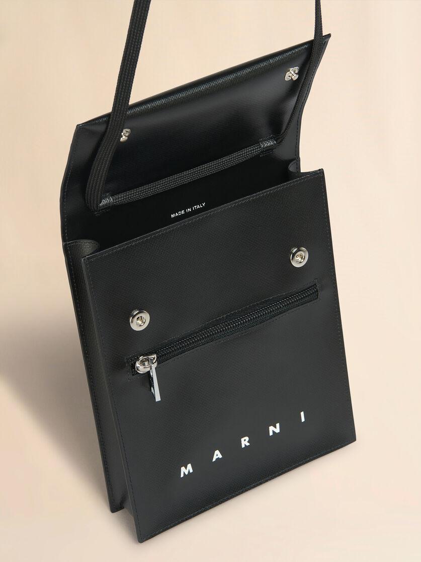 Stutterheim X Marni Black Pouch With Shoelace Strap