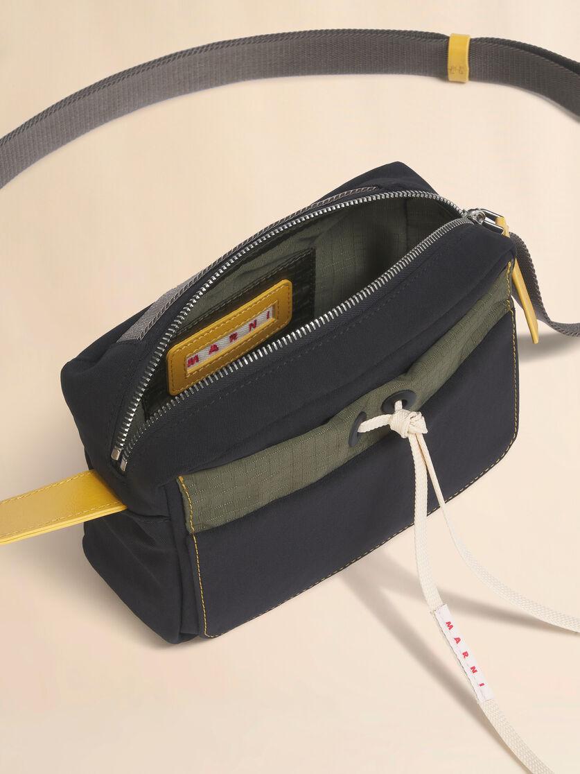 Stutterheim X Marni Black Technical Fabric Camera Bag