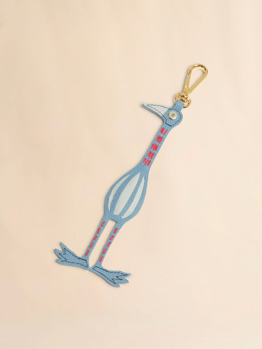 Stutterheim X Marni Blue Leather Animal Alphabet Charm