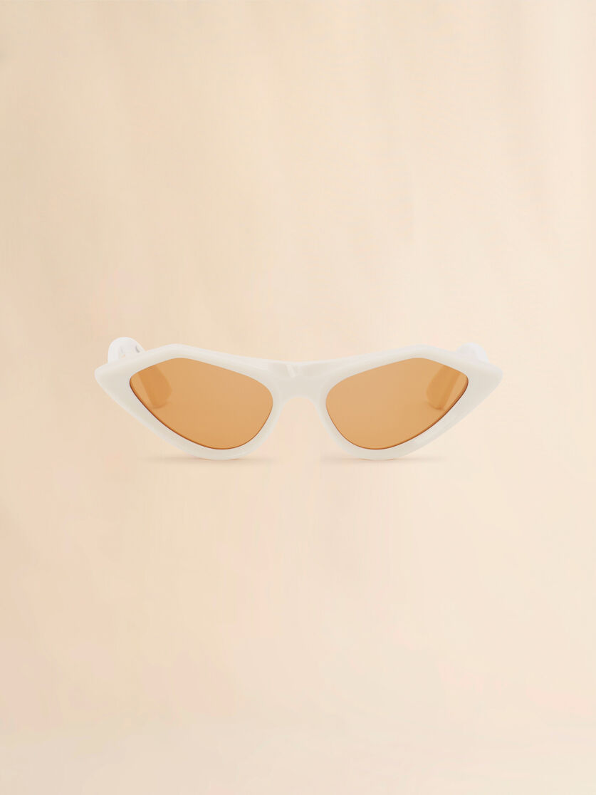 stutterheim x marni Cream acetate Tikbarri sunglasses