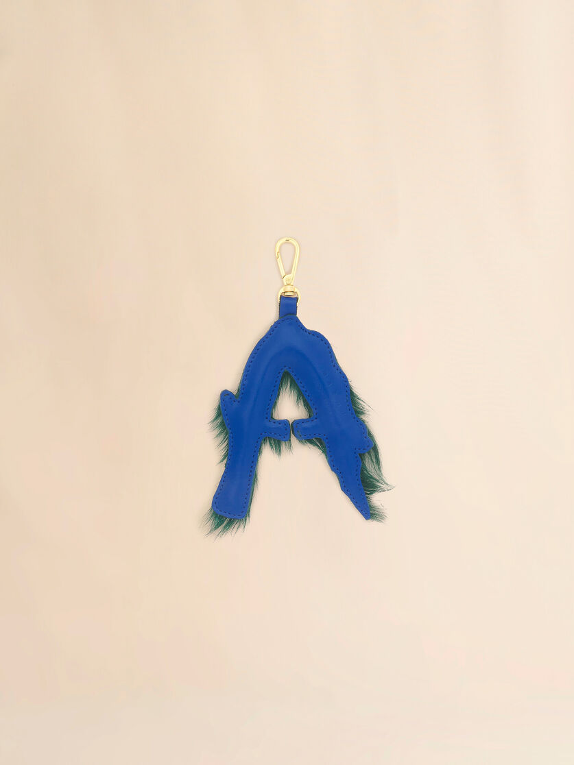Stutterheim X Marni Green Long-hair Animal Alphabet Charm