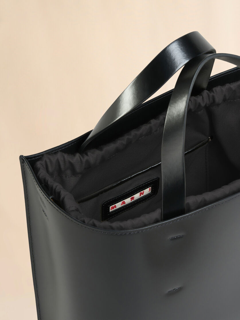 Stutterheim X Marni Museo Mini Bag In Black Leather