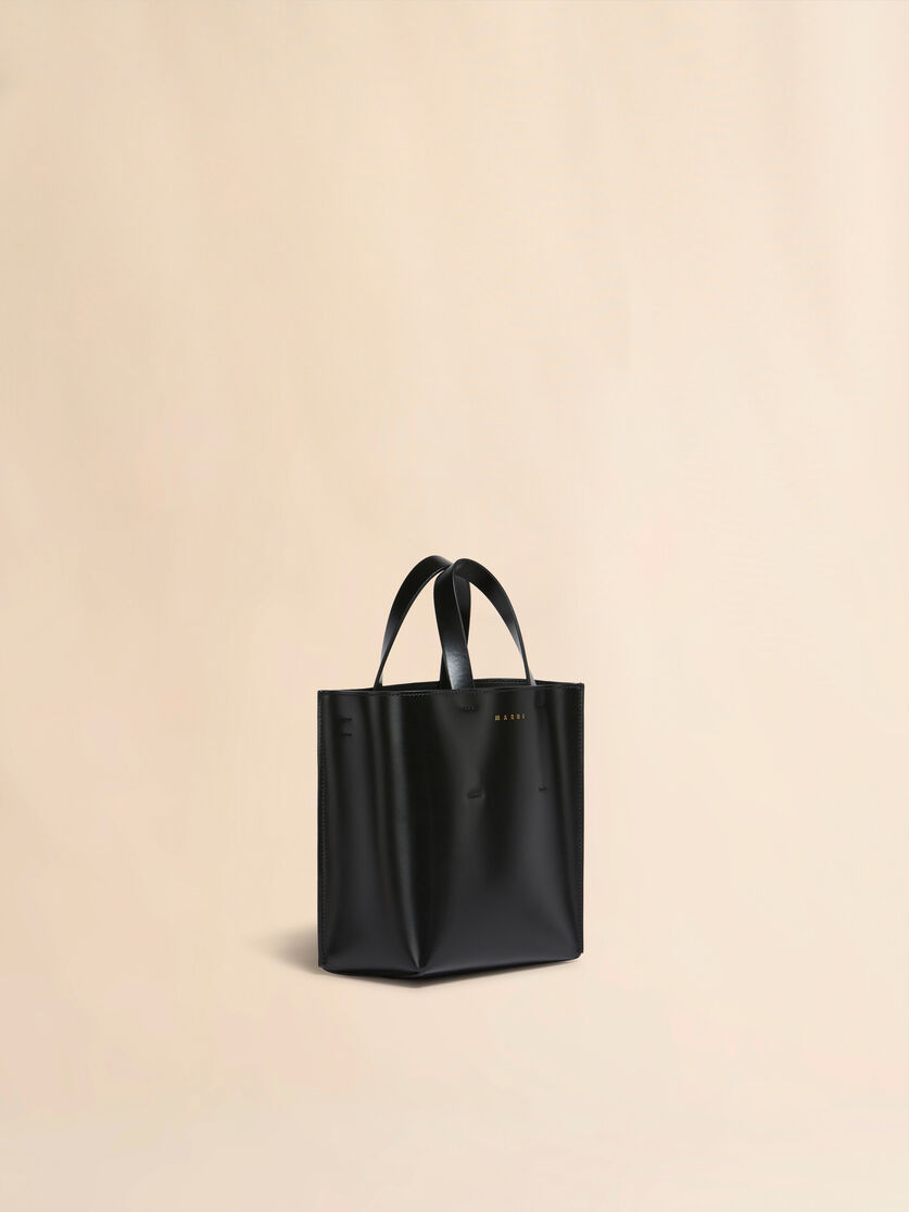 Stutterheim X Marni Museo Mini Bag In Black Leather