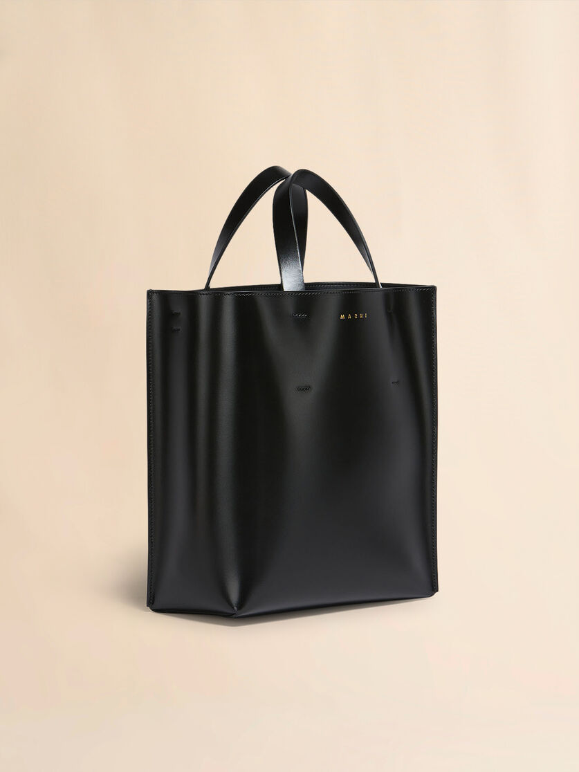 Stutterheim X Marni Museo Small Bag In Black Leather