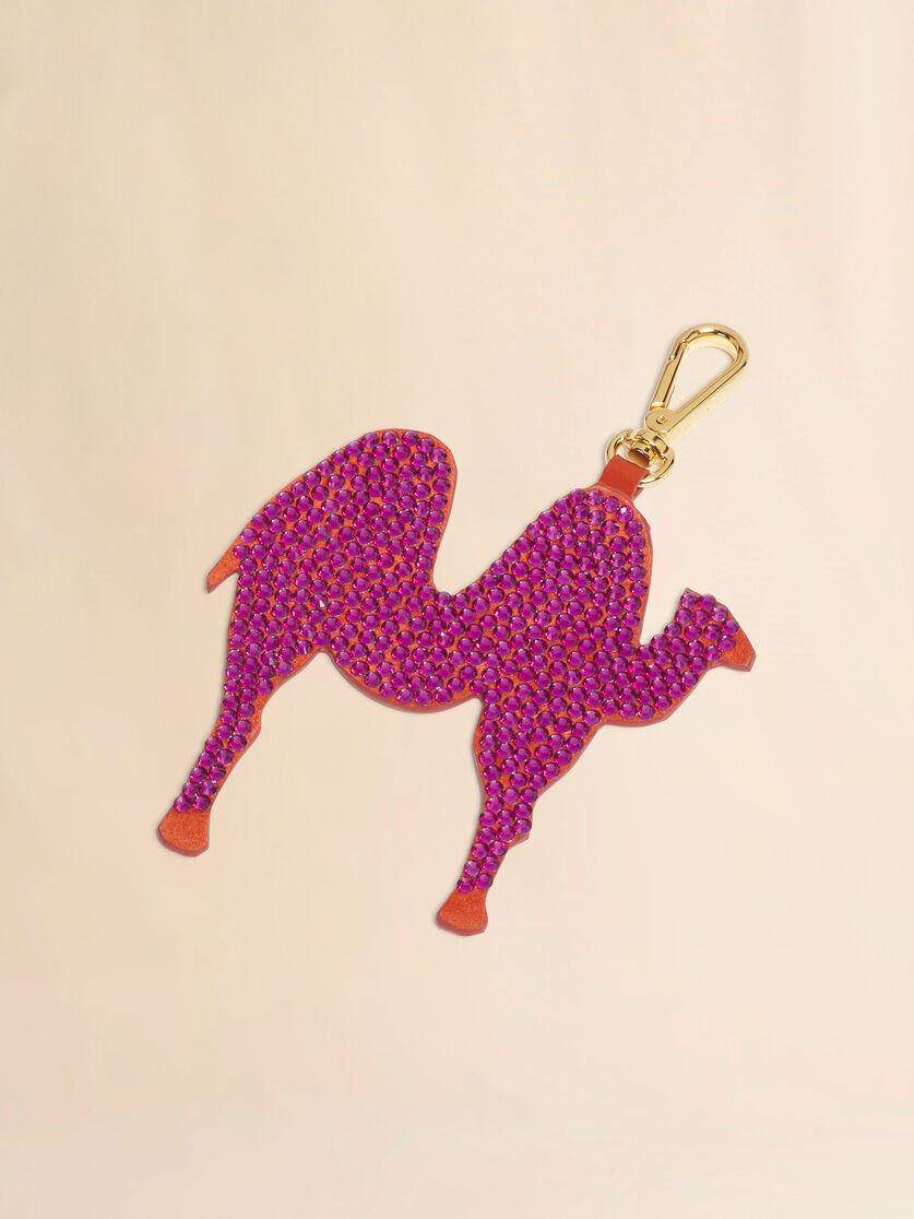 Stutterheim X Marni Pink Leather Animal Alphabet Charm
