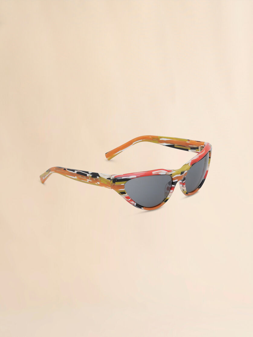 Stutterheim X Marni Spacey Stripey Mavericks Sunglasses