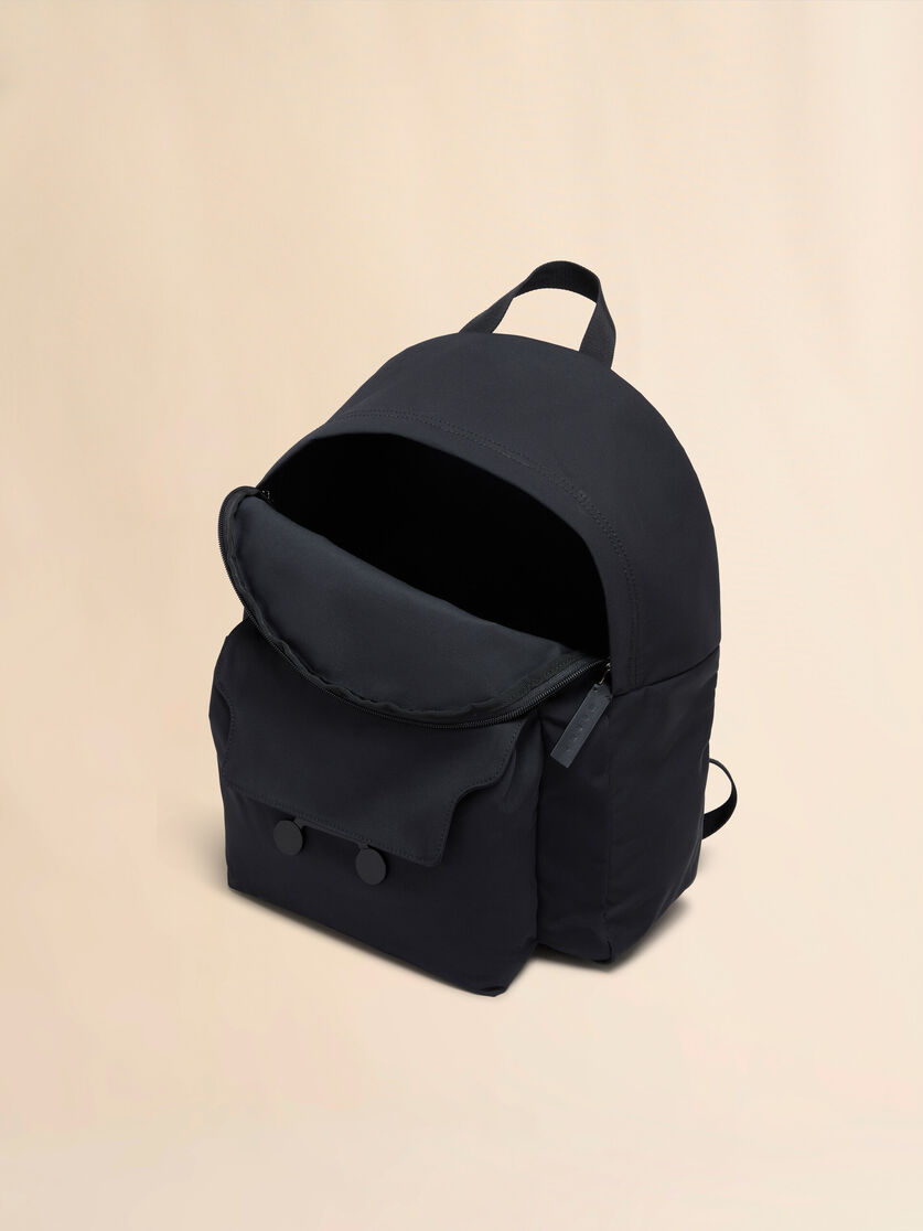 Stutterheim X Marni Black Cityscape Backpack