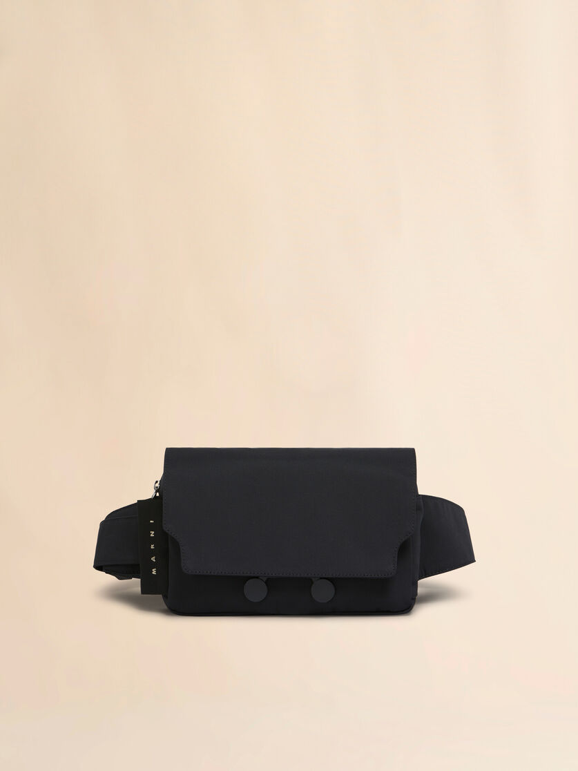 stutterheim x marni Black Cityscape belt bag