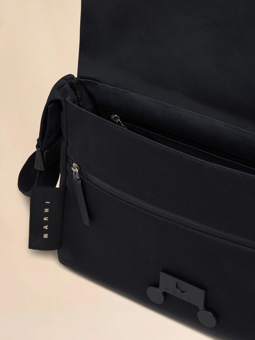 Stutterheim X Marni Black Cityscape Crossbody Bag