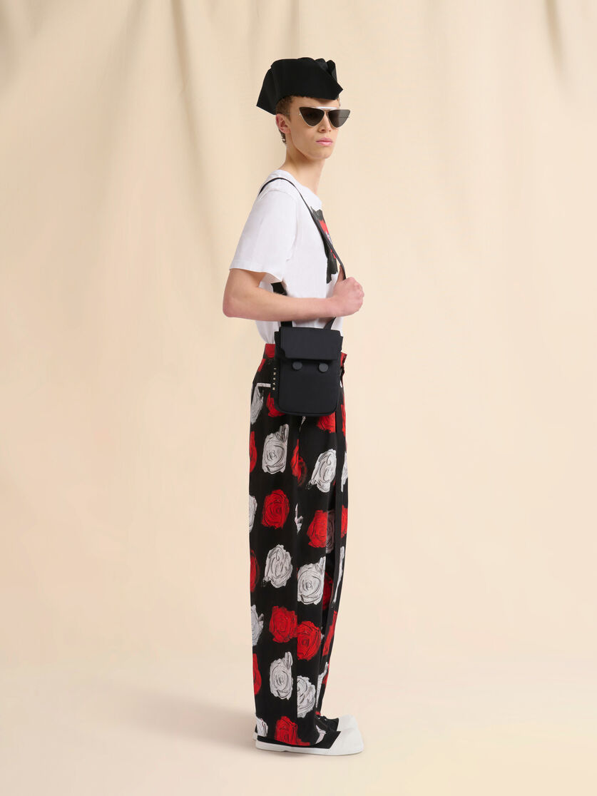 Stutterheim X Marni Black Cityscape Iphone Holder