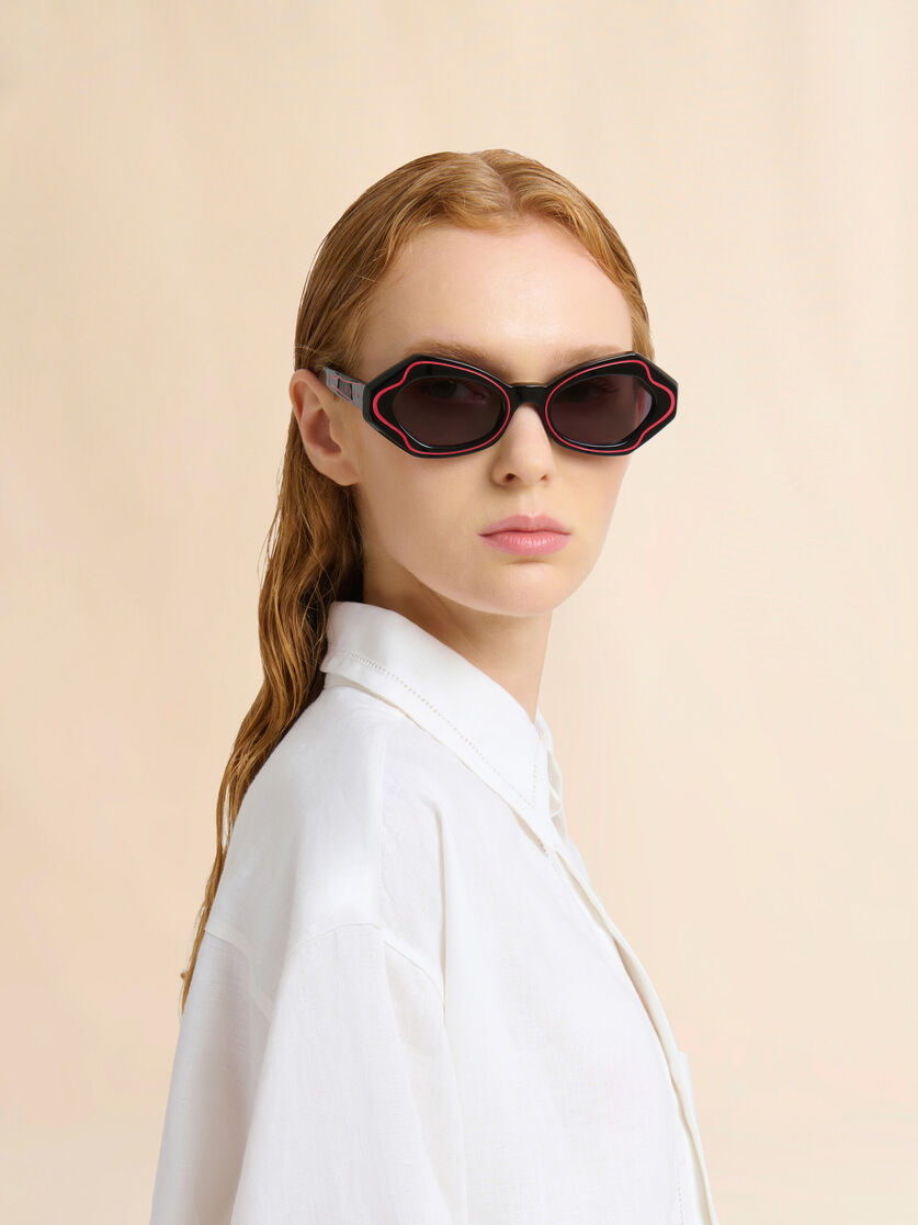 Stutterheim X Marni Black Unlahand Sunglasses
