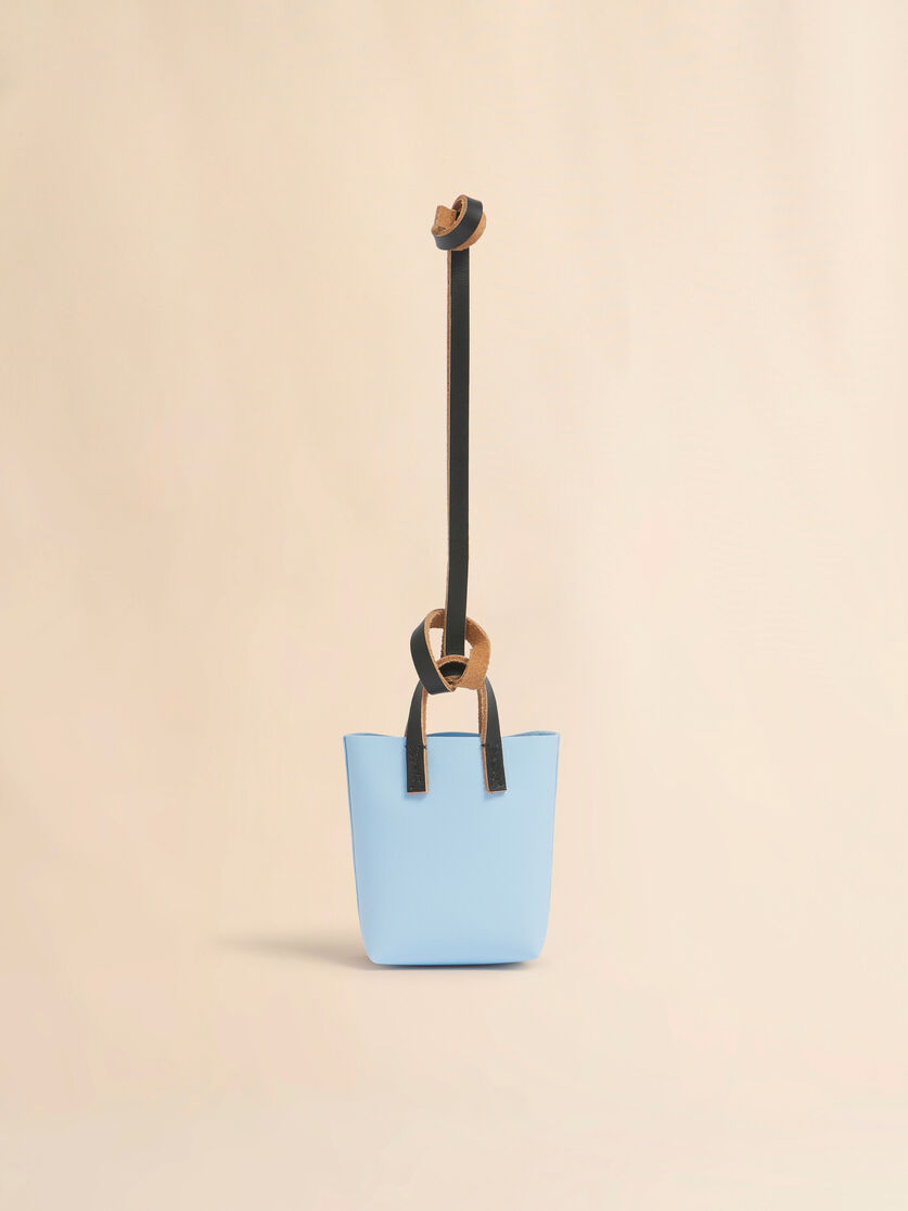 Stutterheim X Marni Blue Micro Tote Bag Charm