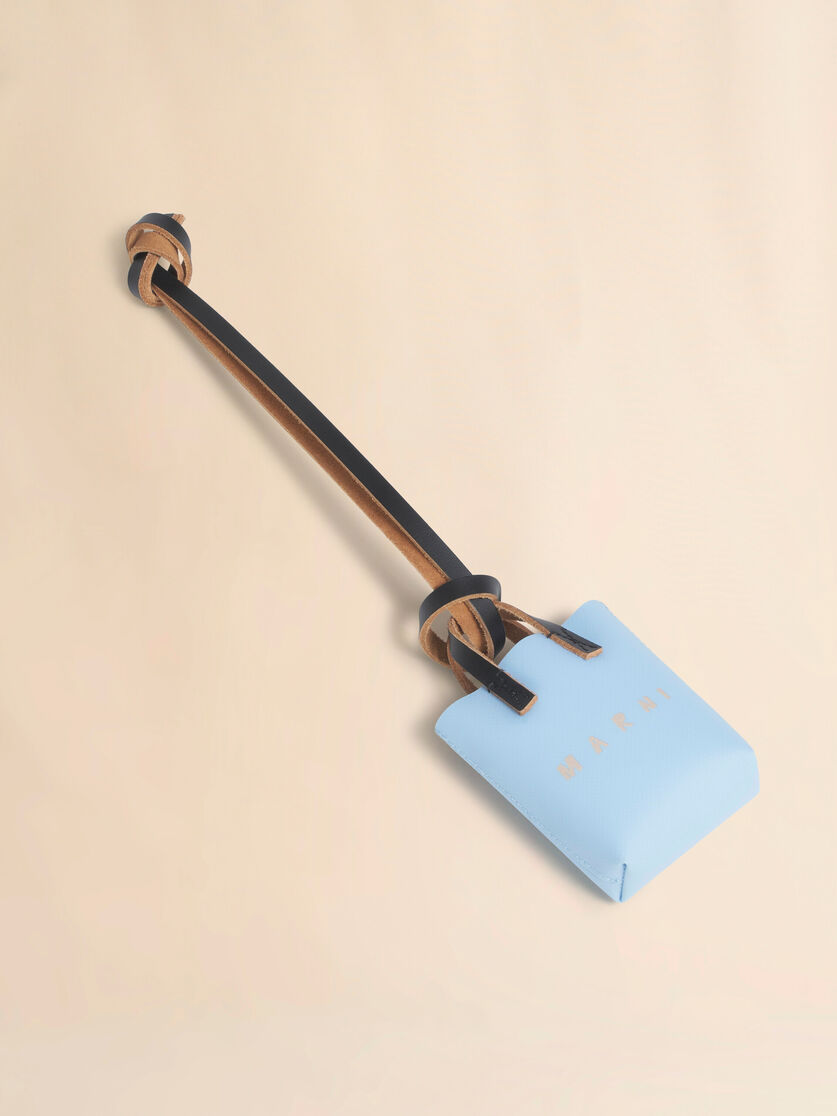 Stutterheim X Marni Blue Micro Tote Bag Charm