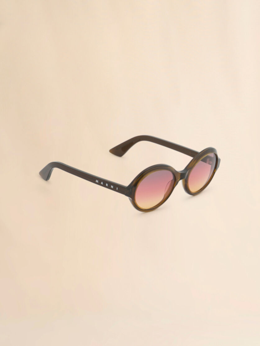 Stutterheim X Marni Brown Nozea Sunglasses