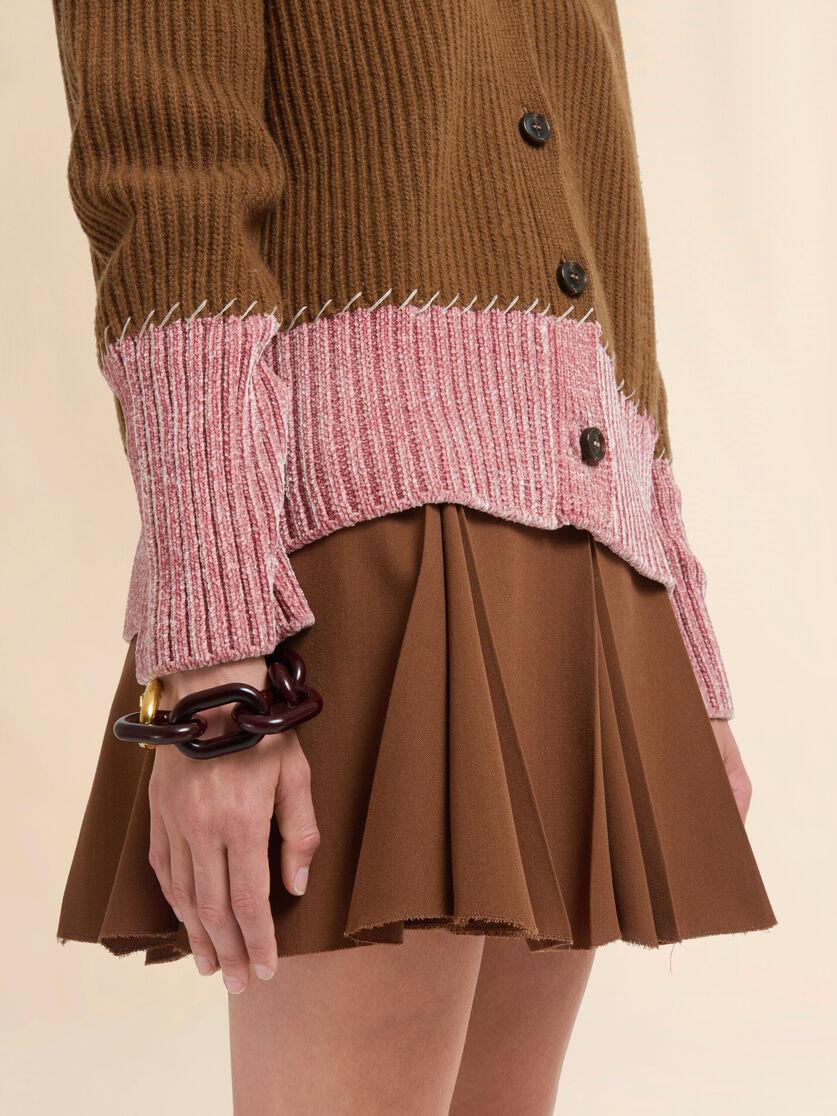 Stutterheim X Marni Brown Resin Chain Bracelet