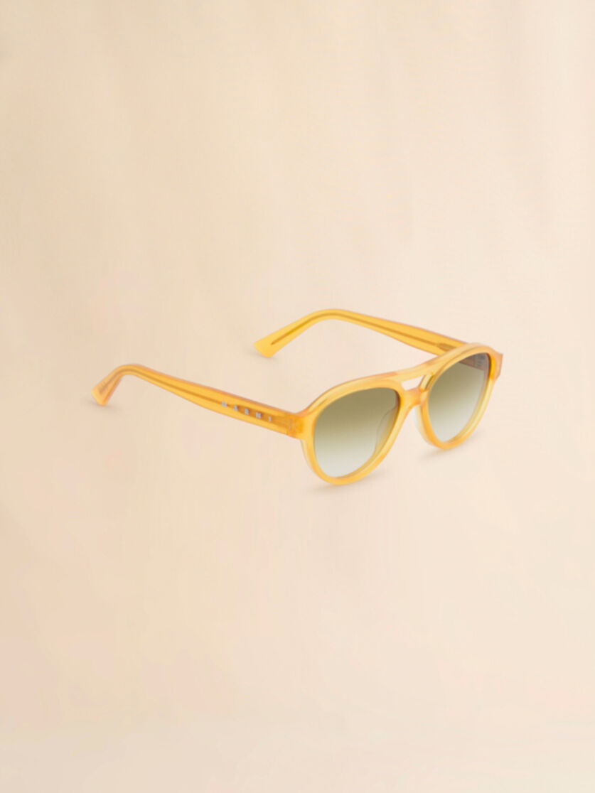 Stutterheim X Marni Brown Zeanou Sunglasses