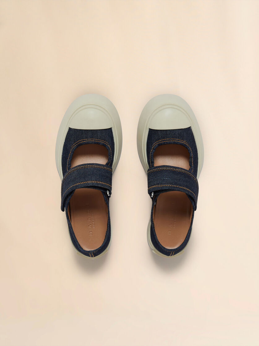 Stutterheim X Marni Denim Mary Jane Sneaker