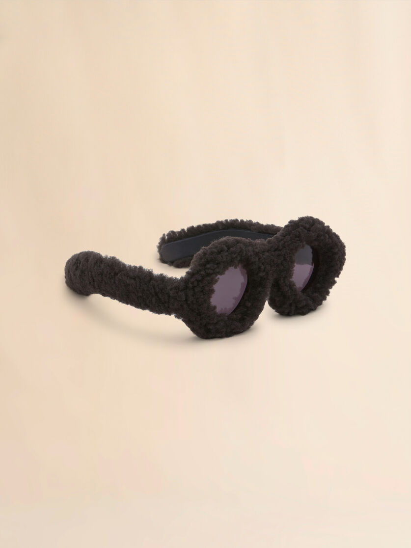 Stutterheim X Marni Furry Black Jantu Sunglasses