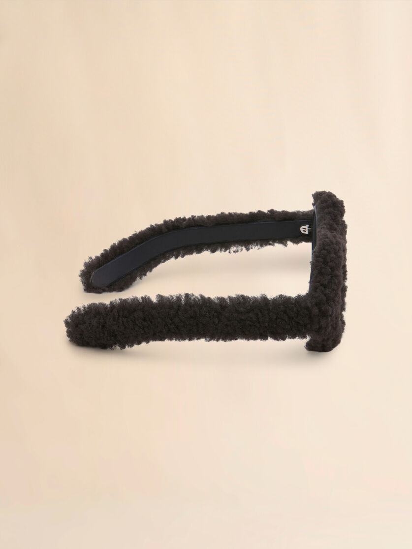 Stutterheim X Marni Furry Black Jantu Sunglasses