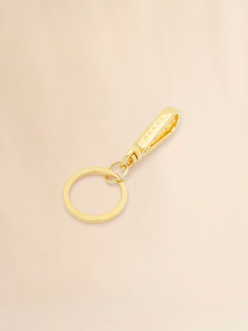 Stutterheim X Marni Gold-plated Keyring