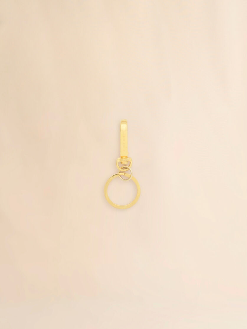 stutterheim x marni Gold-plated keyring