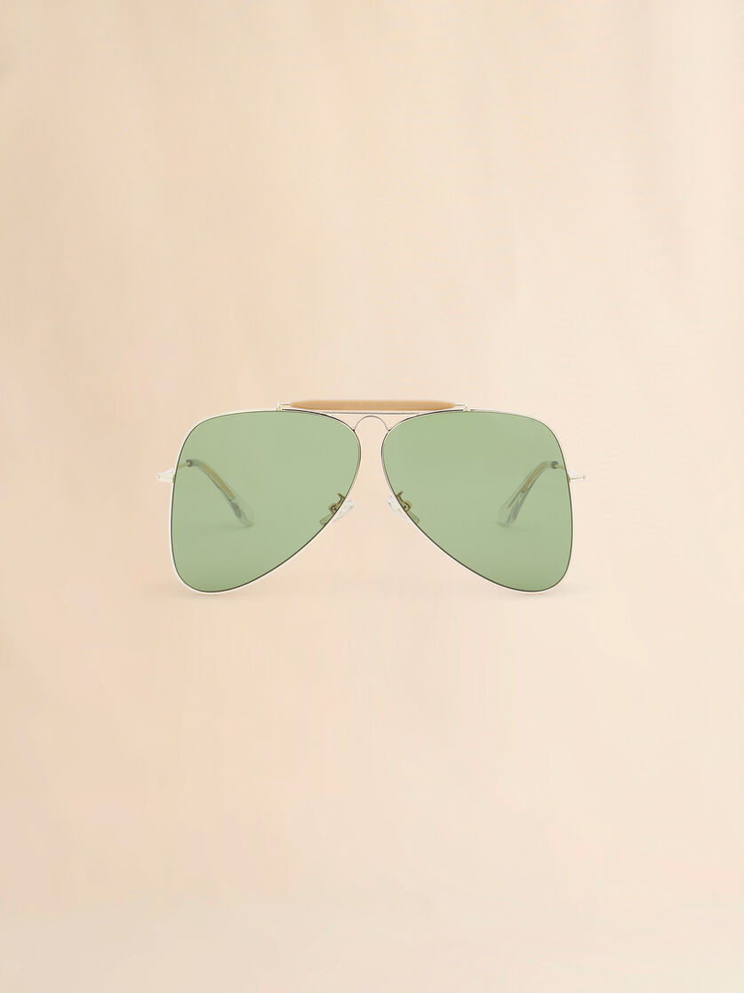 stutterheim x marni Gold Zalruha sunglasses