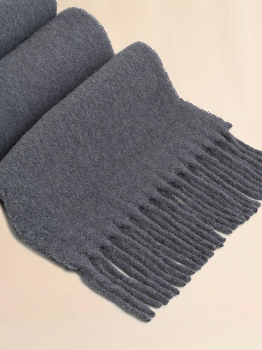 Stutterheim X Marni Grey Alpaca Scarf