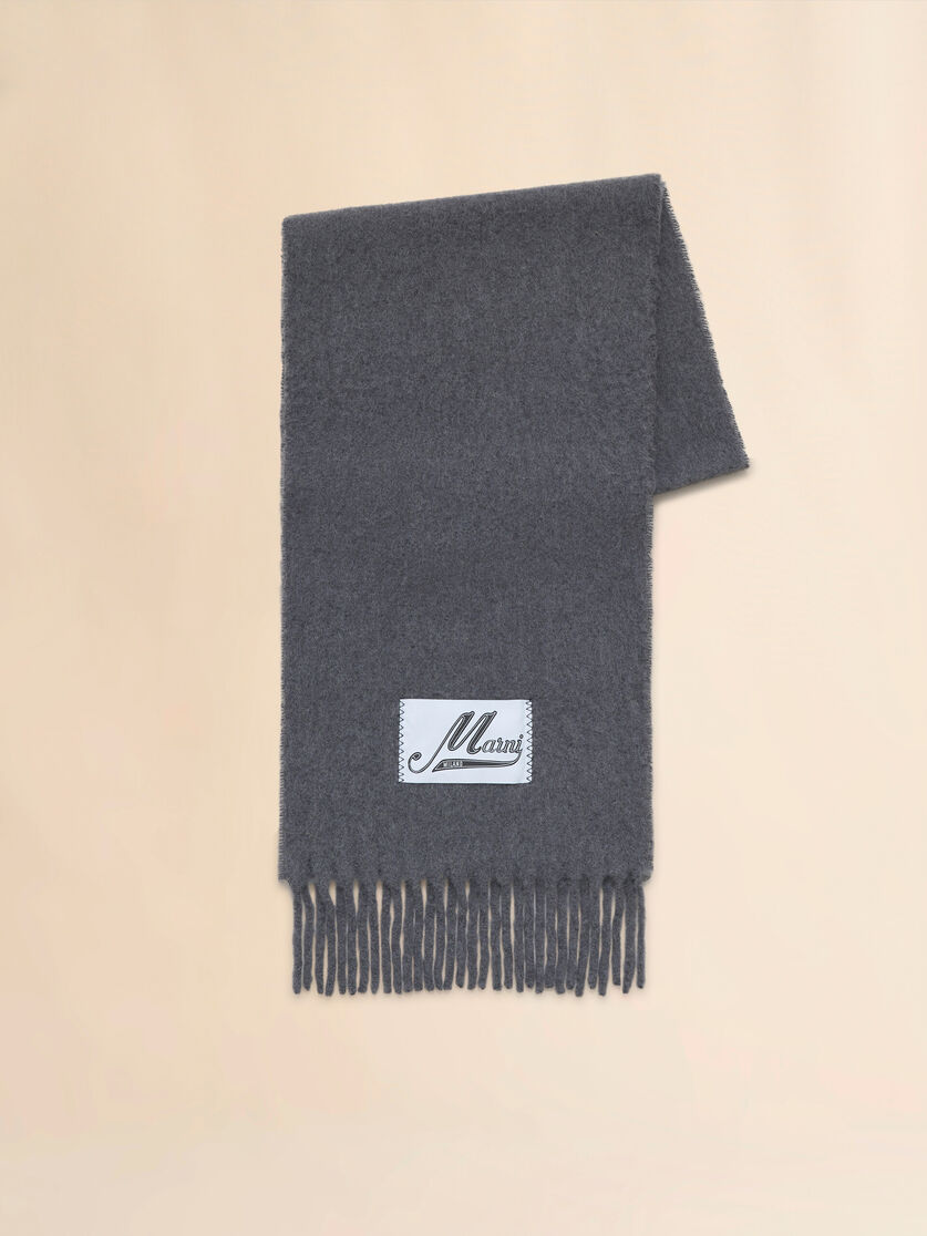 stutterheim x marni Grey alpaca scarf