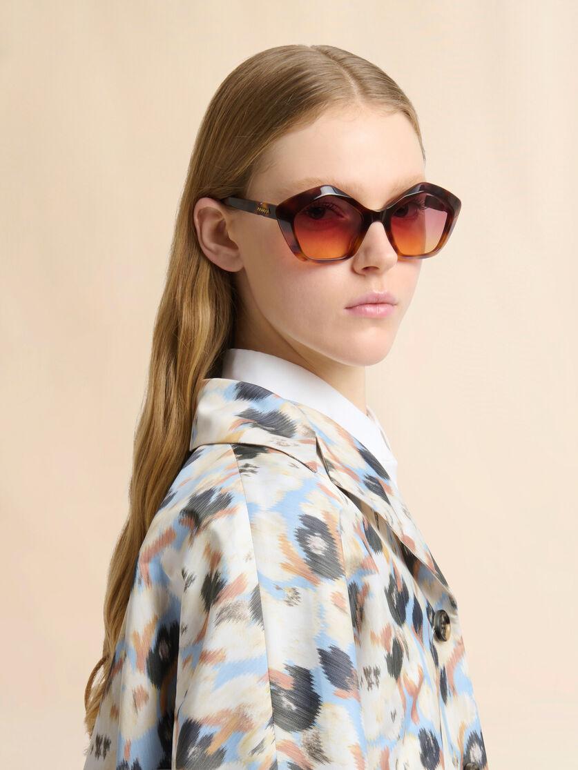 Stutterheim X Marni Havana Eluvi Sunglasses