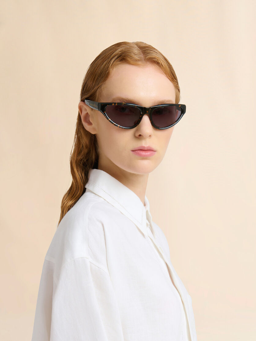 Stutterheim X Marni Havana Mavericks Sunglasses