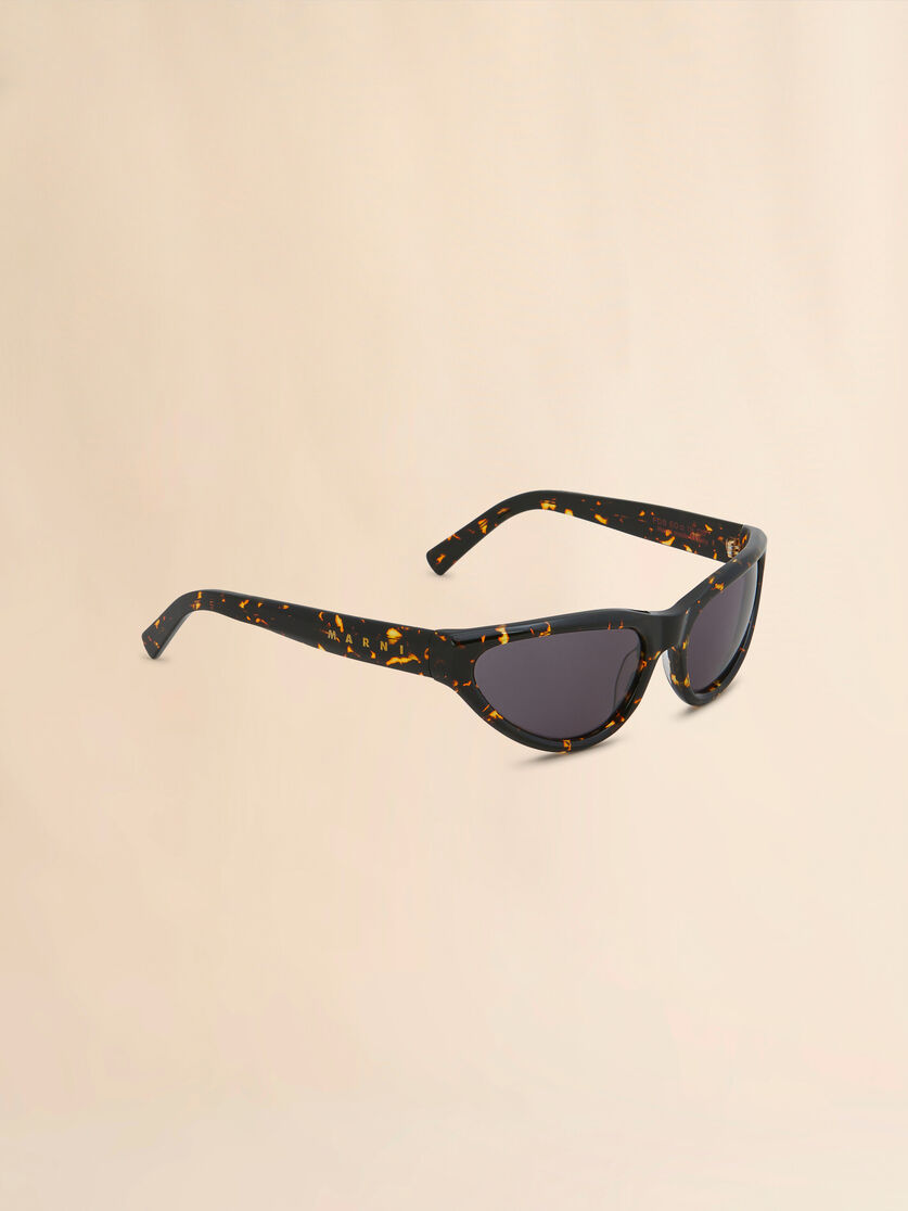 Stutterheim X Marni Havana Mavericks Sunglasses