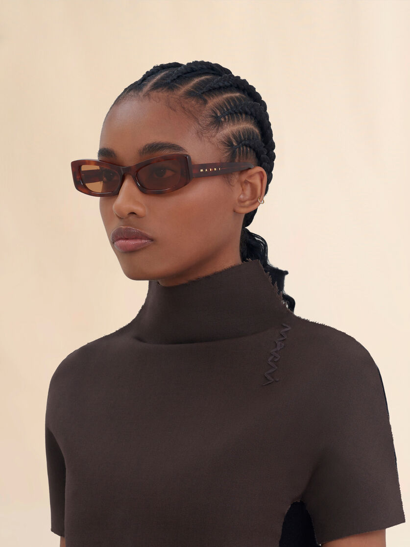 Stutterheim X Marni Havana Nyama Sunglasses