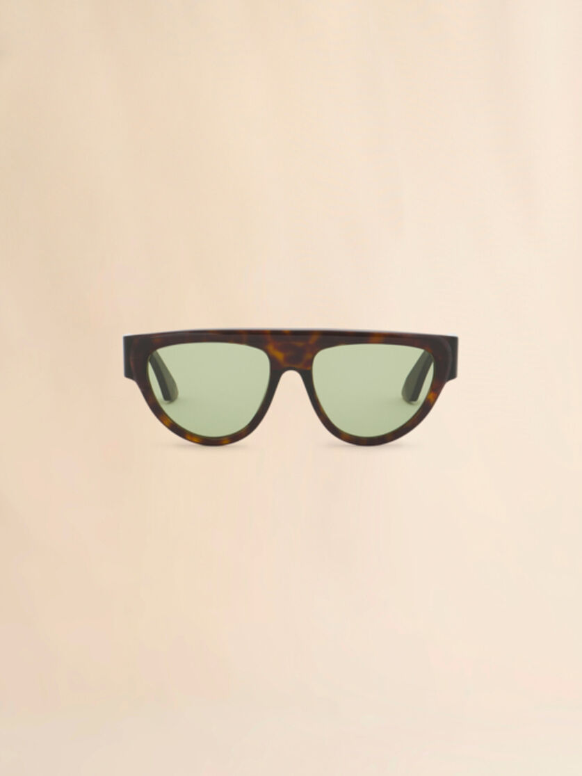 stutterheim x marni Havana Zimura sunglasses