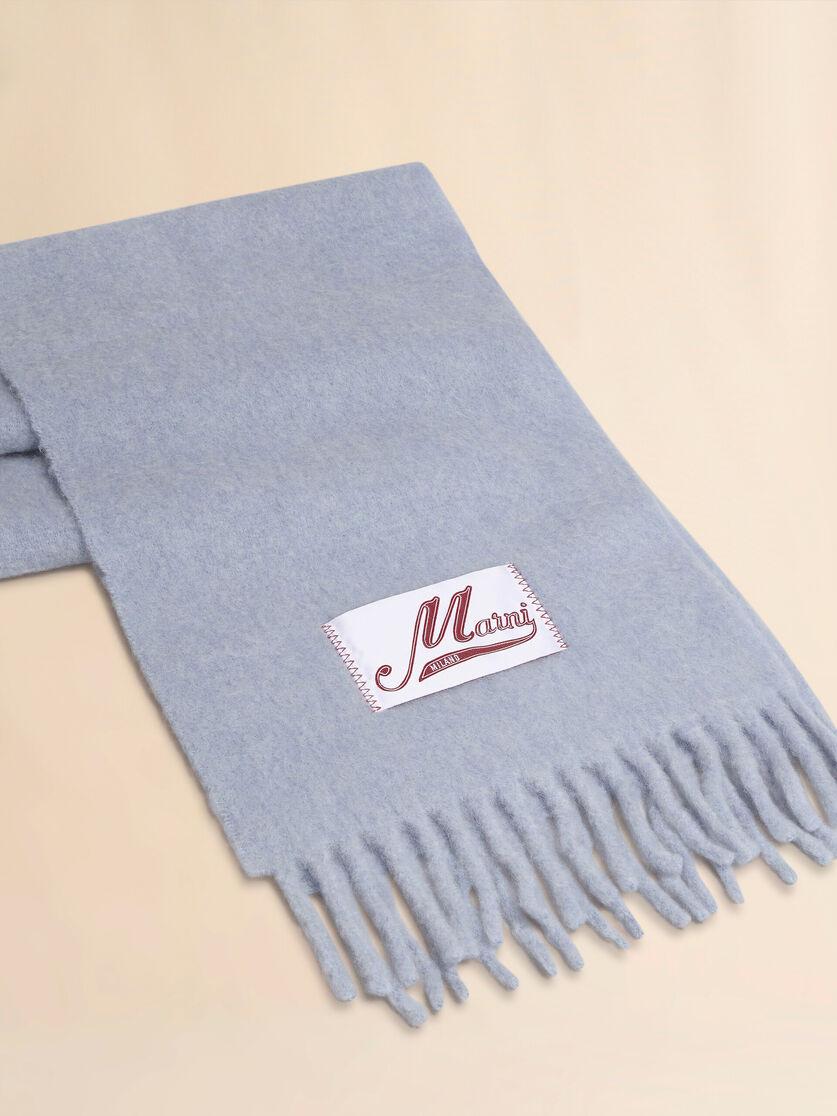 Stutterheim X Marni Light Blue Alpaca Scarf