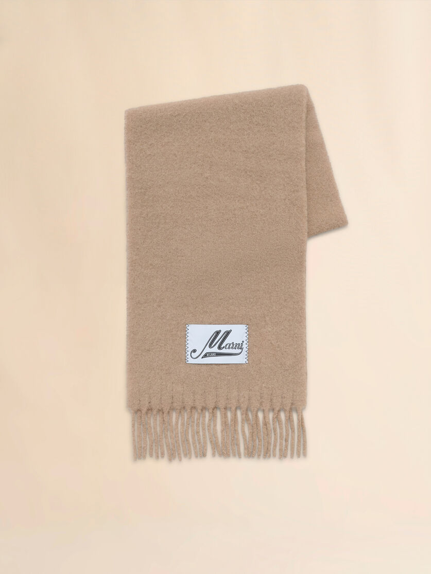stutterheim x marni Light pink alpaca scarf