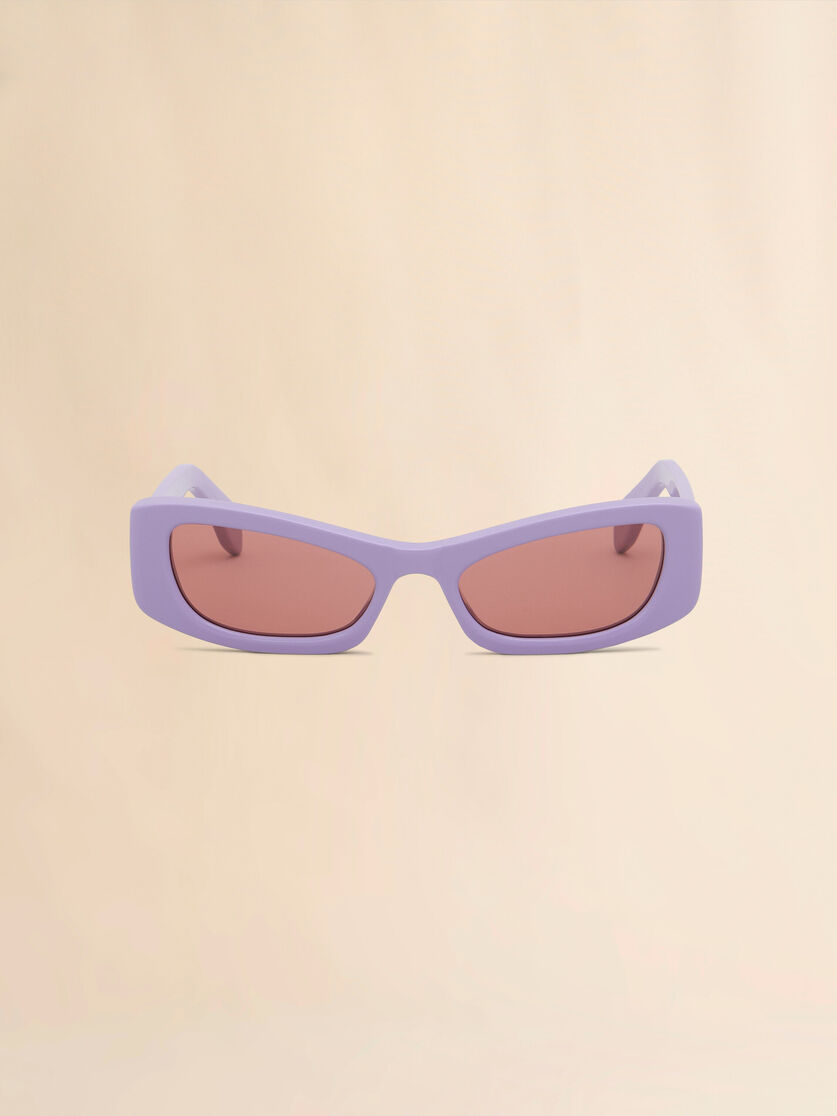 stutterheim x marni Lilac Nyama sunglasses