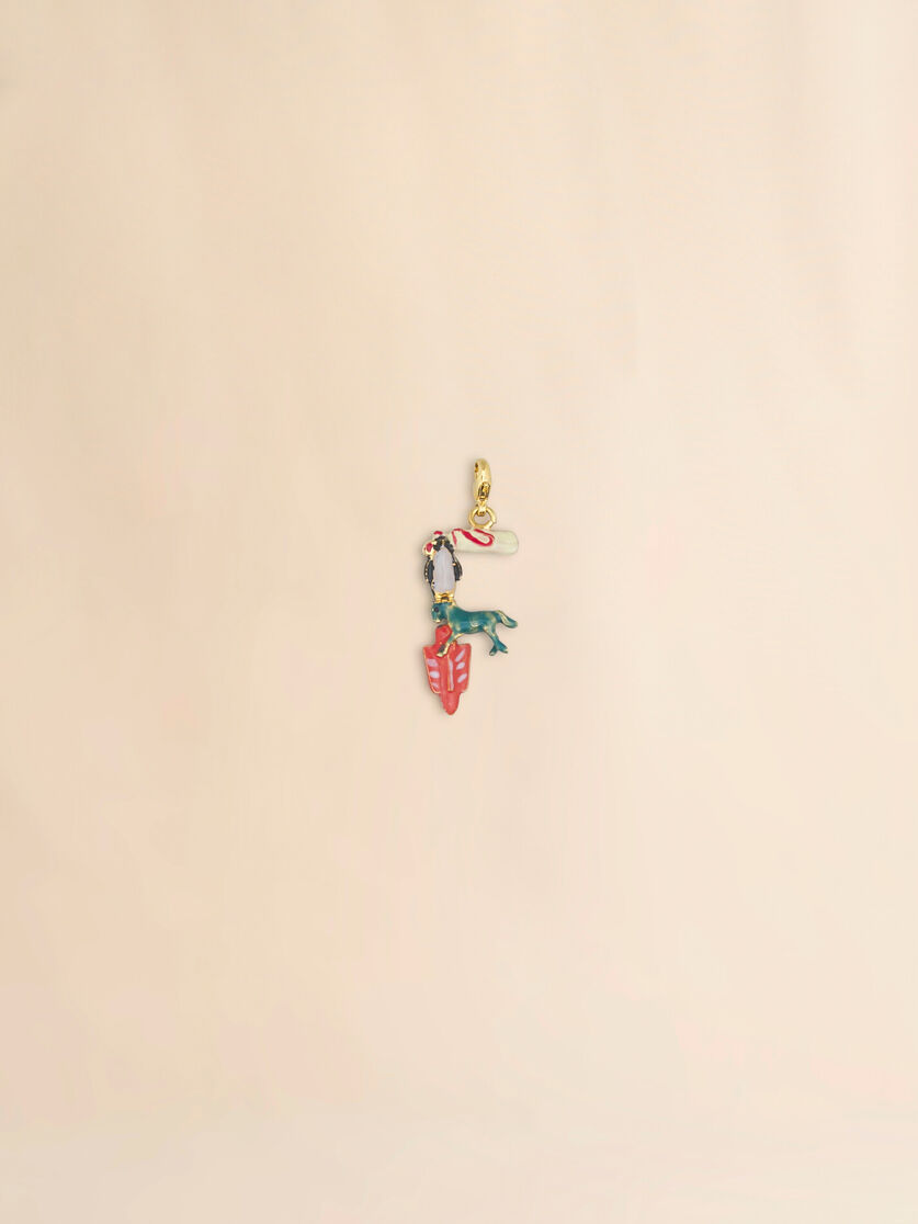 stutterheim x marni Marni Alphabet "F" charm